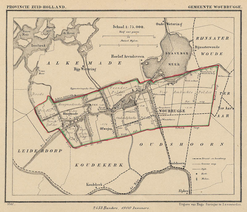 Gemeente Woubrugge by Kuyper (Kuijper)