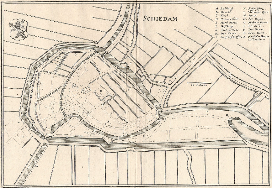 Schiedam by Merian