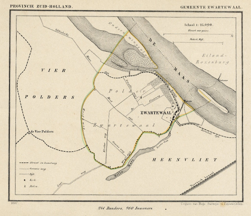 Gemeente Zwartewaal by Kuyper (Kuijper)