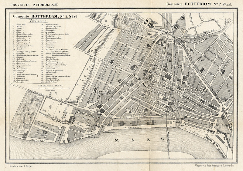 Gemeente Rotterdam no2, Stad by Kuyper (Kuijper)