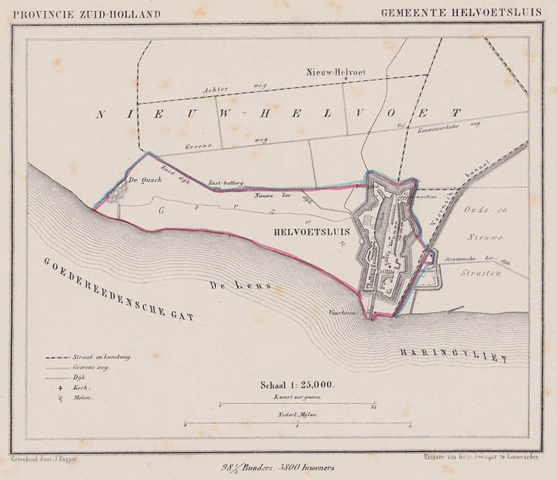 Gemeente Helvoetsluis (Hellevoetsluis) by Kuyper (Kuijper)