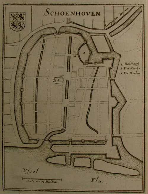 plan eenzijdig korte marge by Merian