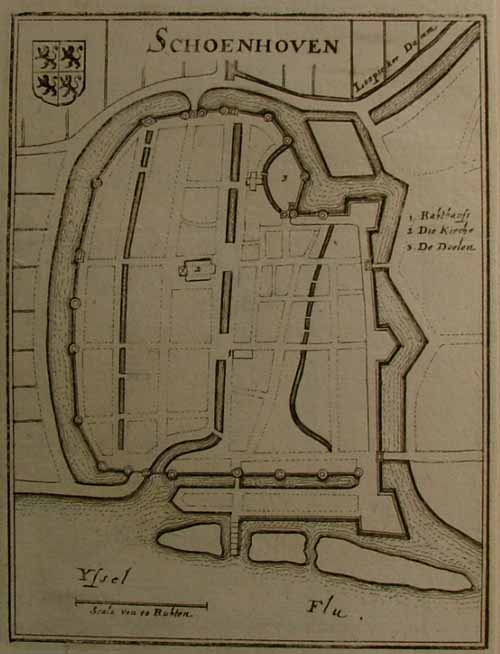 plan eenzijdig korte marge by Merian