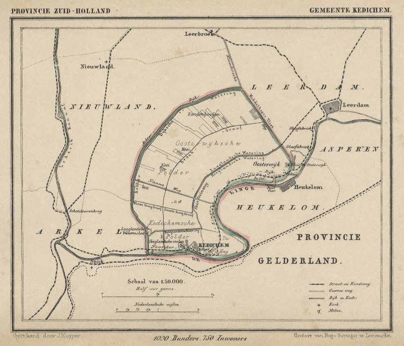 Gemeente Kedichem by Kuyper (Kuijper)