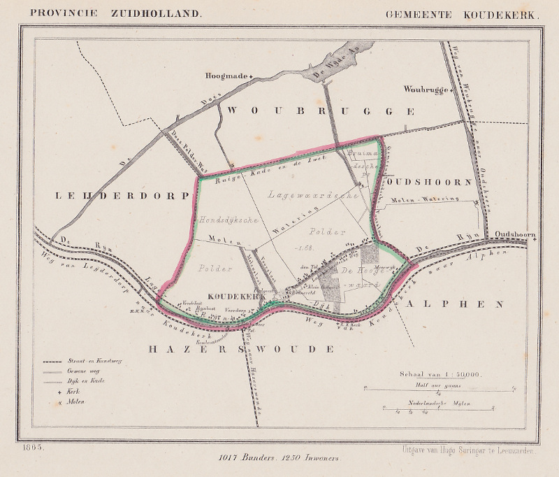 Gemeente Koudekerk by Kuyper (Kuijper)