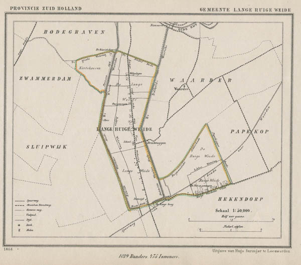 map communityplan Gemeente Lange Ruige Weide by Kuyper (Kuijper)
