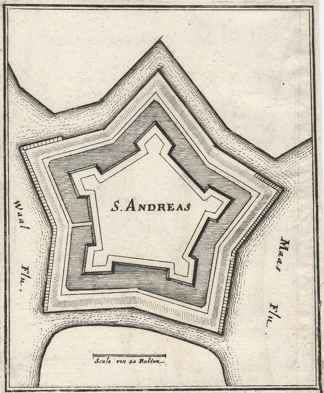 S. Andreas by Merian