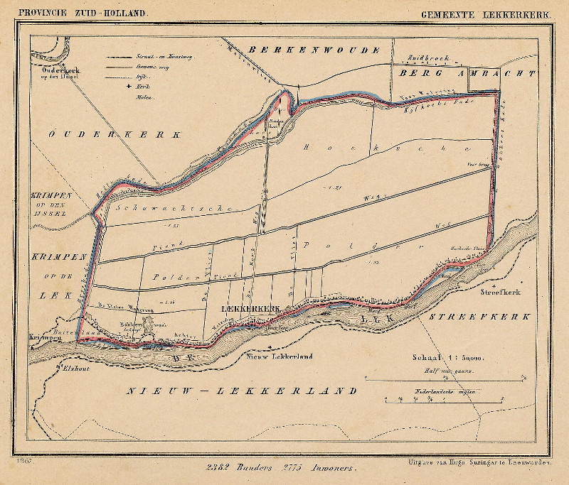 Gemeente Lekkerkerk by Kuyper (Kuijper)