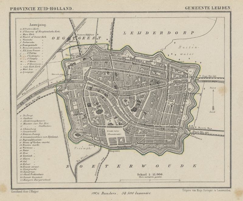 Gemeente Leijden (Leiden) by Kuyper (Kuijper)