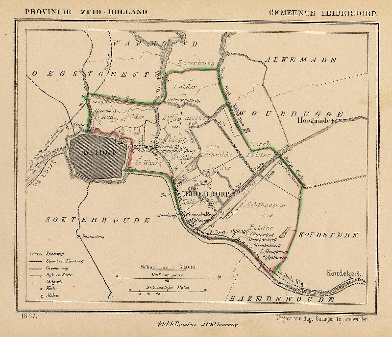 Gemeente Leiderdorp (Leijderdorp) by Kuyper (Kuijper)