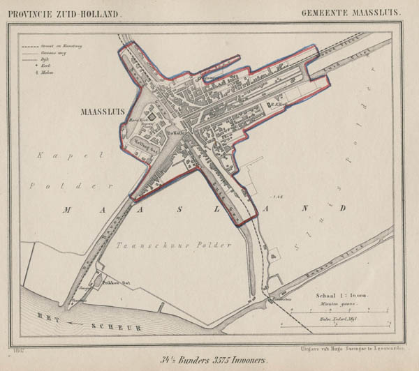 map communityplan Gemeente Maassluis by Kuyper (Kuijper)