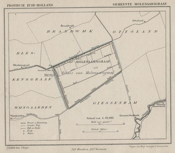 map communityplan Gemeente Molenaarsgraaf by Kuyper (Kuijper)