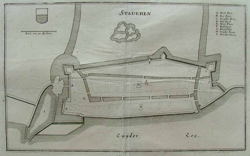 Staveren by Merian