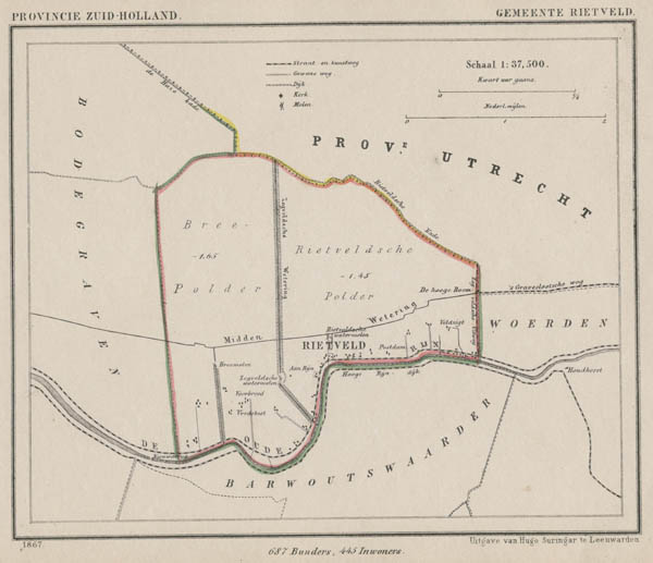 map communityplan Gemeente Rietveld by Kuyper (Kuijper)