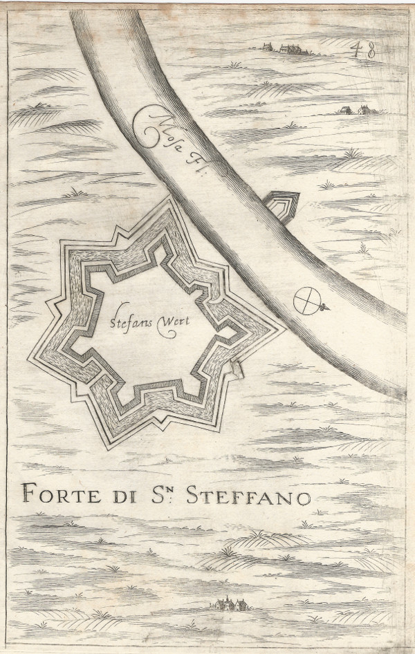 plan Forte di San Steffano by onbekend