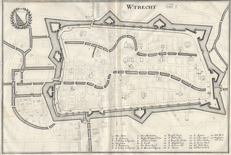 Wtrecht by Merian