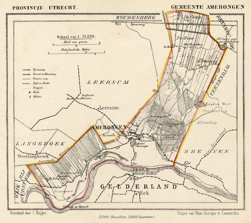 Gemeente Amerongen by Kuyper (Kuijper)