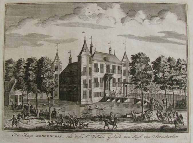 Het Huys Nederhorst by J.C. Philips