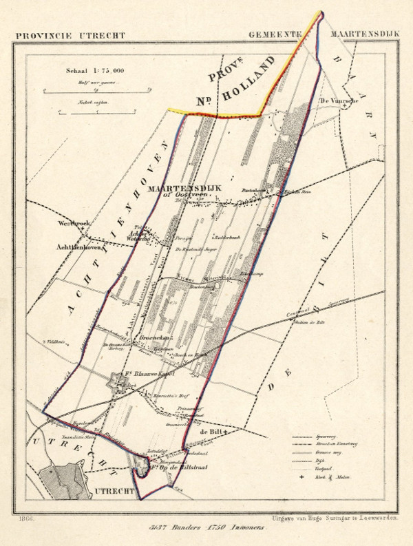 map communityplan Gemeente Maartensdijk by Kuyper (Kuijper)