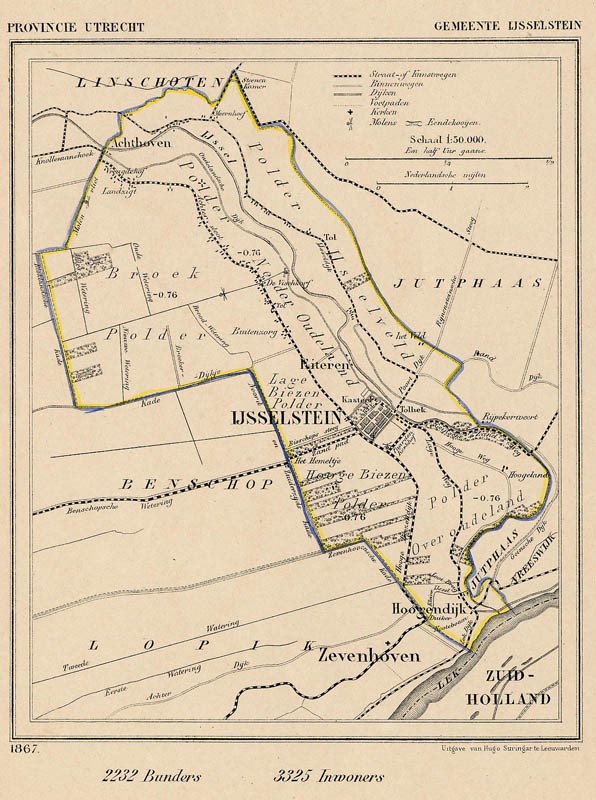 map communityplan Gemeente IJsselstein by Kuyper (Kuijper)