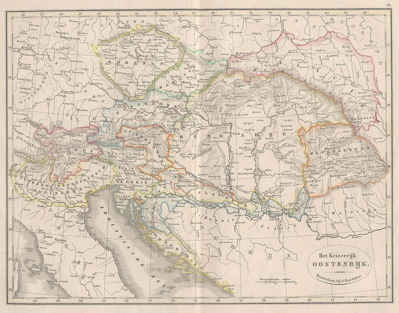 Het Keizerrijk Oostenrijk by A. Baedeker, Rotterdam