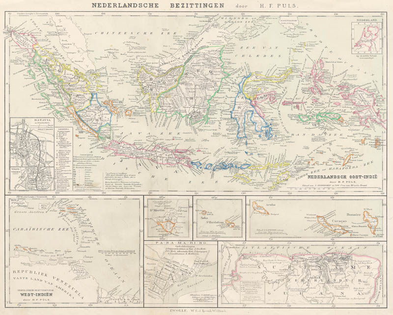 Nederlandsche Bezittingen by Puls, H.F.