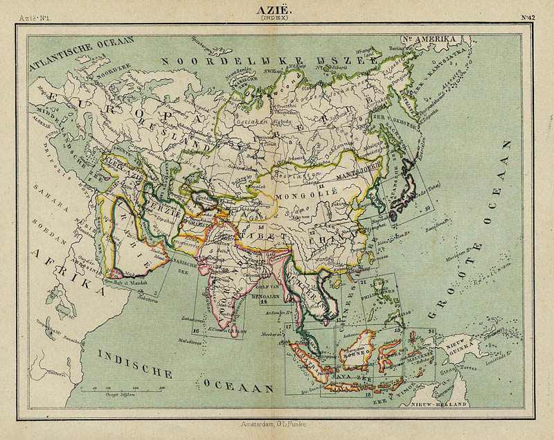 Azië (Index) by Kuyper (Kuijper)