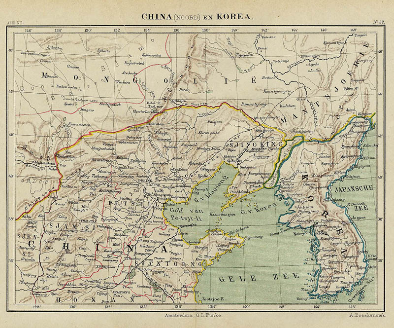 China (Noord) en Korea by Kuyper (Kuijper)