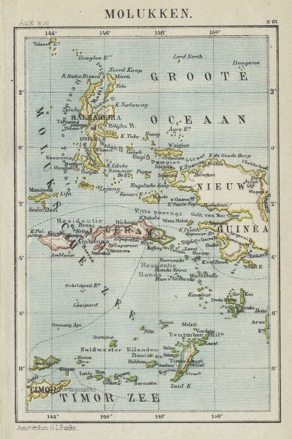 map Molukken by Kuyper (Kuijper)