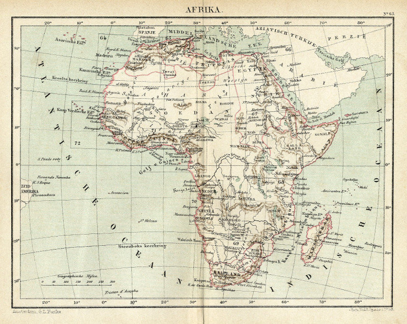 Afrika by J.Kuyper