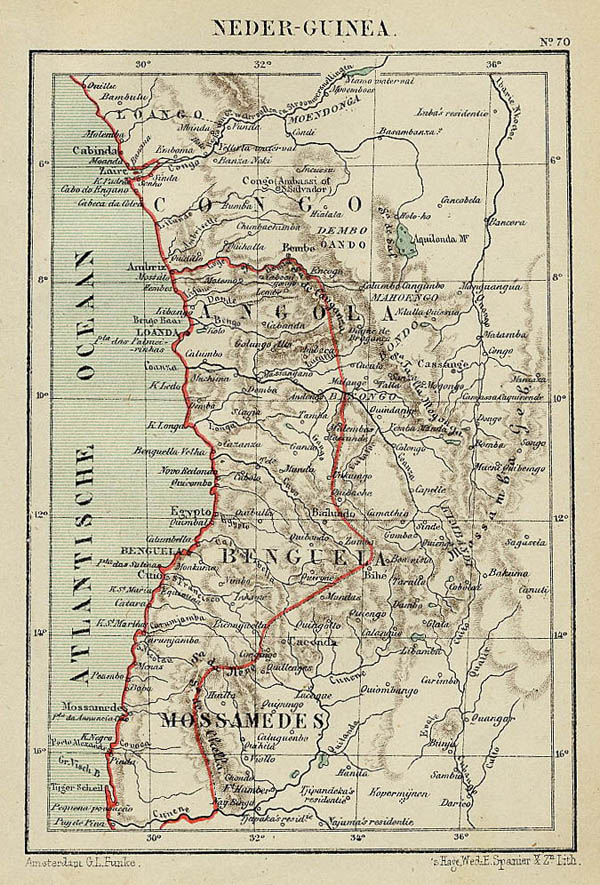map Neder-Guinea by J.Kuyper