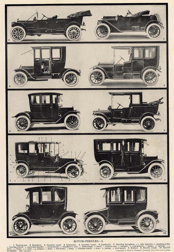 print Motor-Vehicles I by Funk&Wagnalls Company