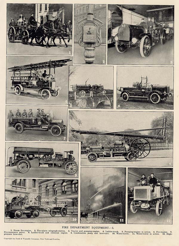 print Fire Department Equipment I by Funk&Wagnalls Company