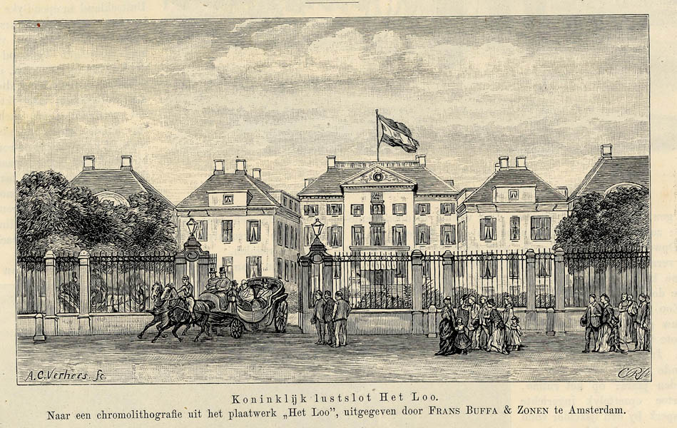 Koninklijk lustslot Het Loo  by A.C. Verhees
