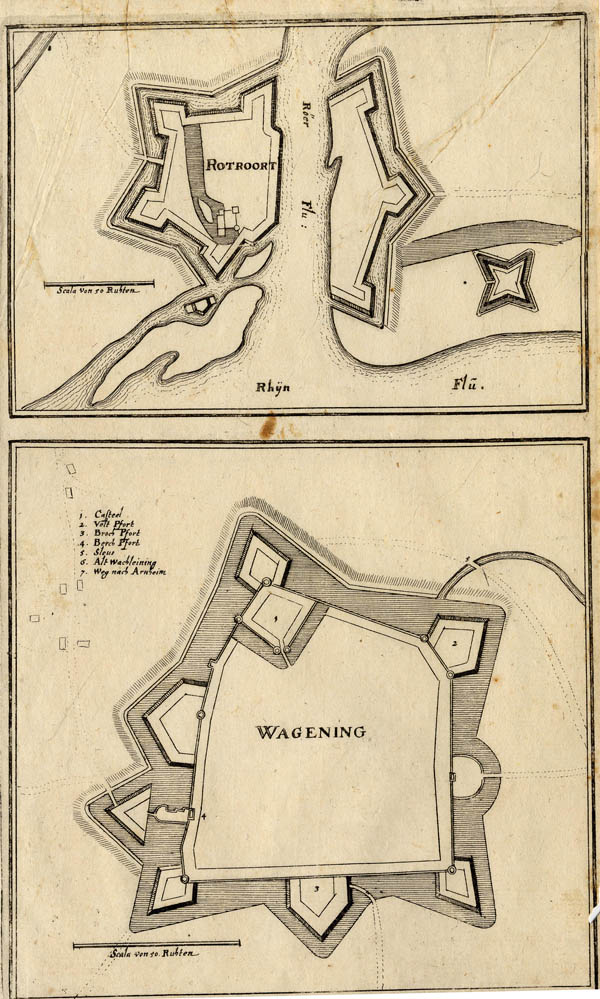 plan Wagening - Rotroort by Merian