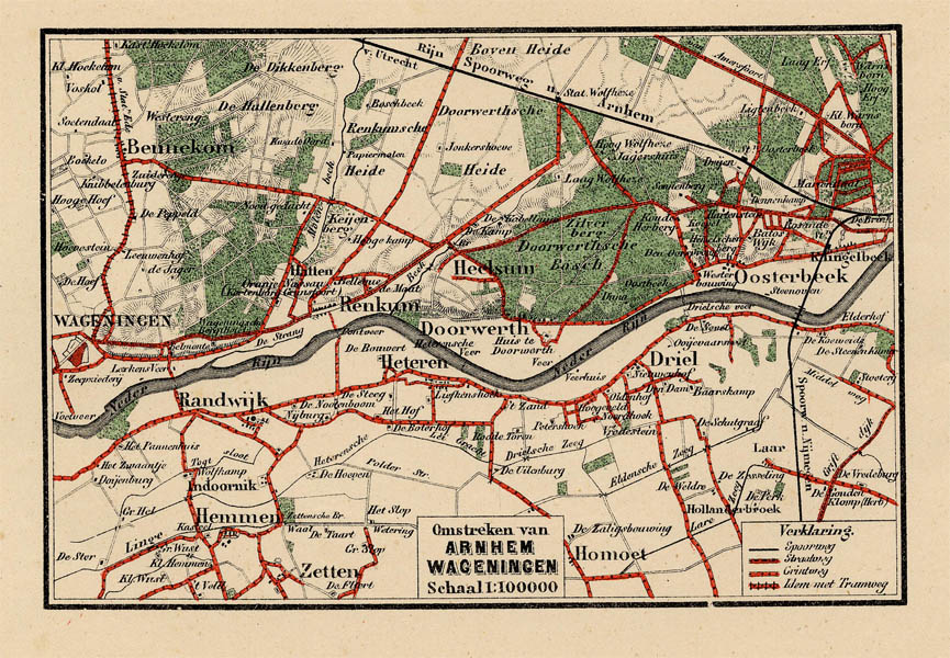 Omstreken van Arnhem Wageningen by Craandijk