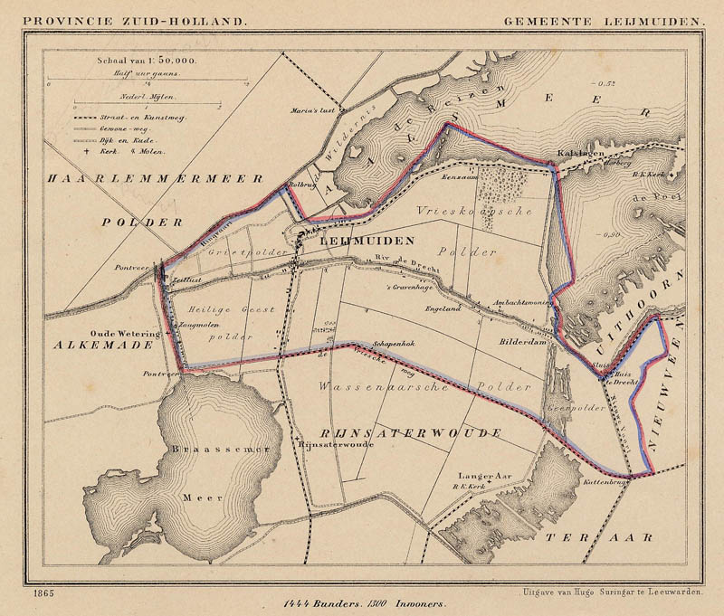 Gemeente Leijmuiden by Jacob Kuyper (Kuijper)