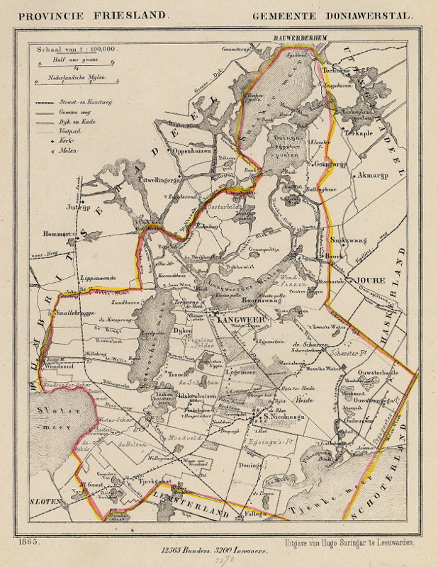 Gemeente Doniawerstal by Kuyper (Kuijper)