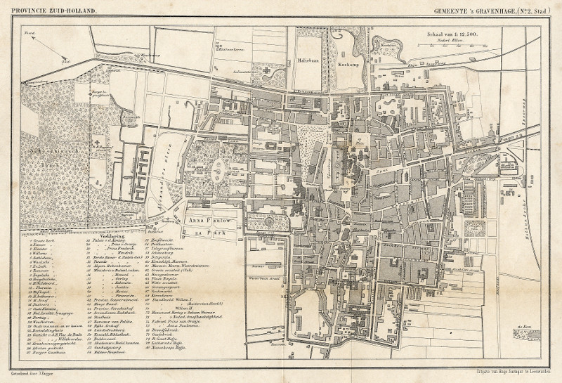 Gemeente ´s-Gravenhage (No2 Stad) (Den Haag) by Jacob Kuyper