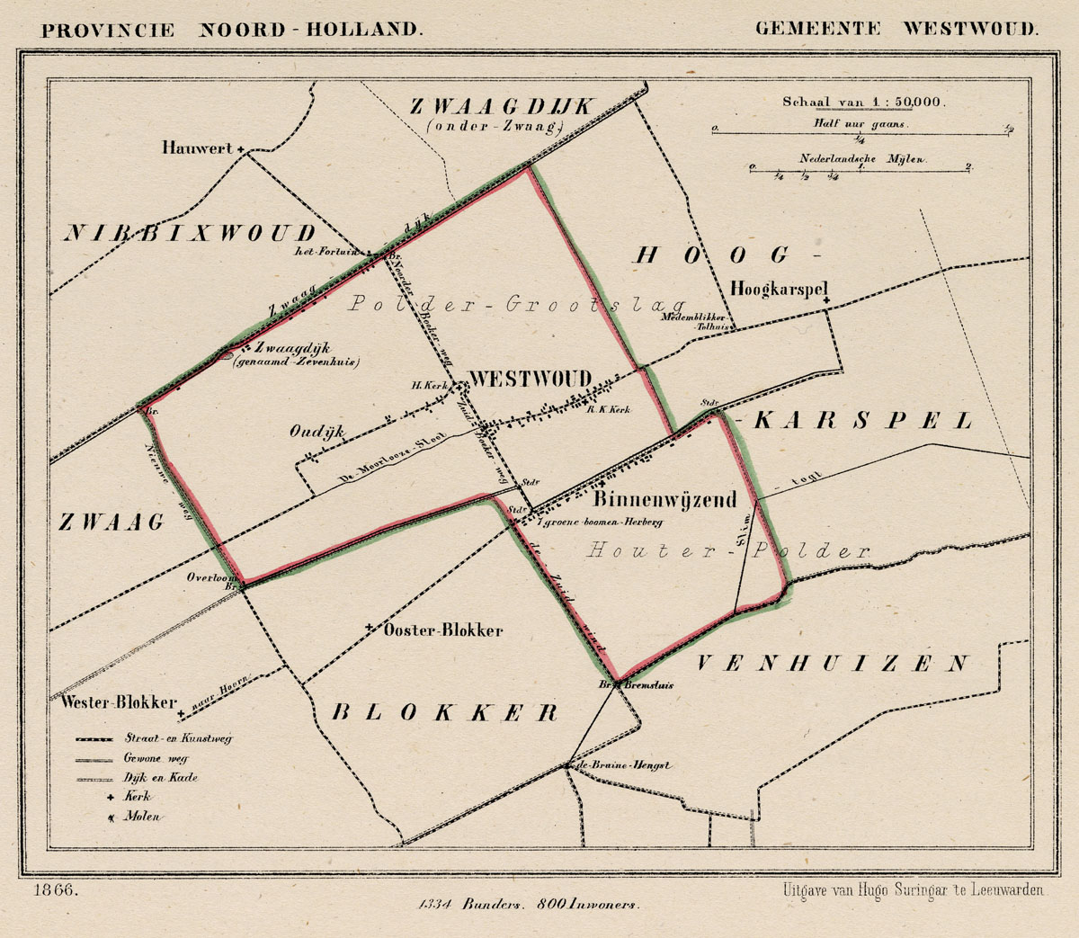 Gemeente Westwoud by Jacob Kuyper