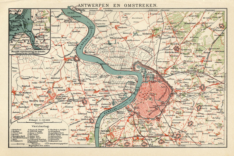 Antwerpen en omstreken by Winkler Prins