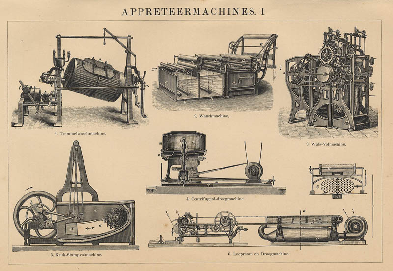 Appreteermachines I (1) by Winkler Prins