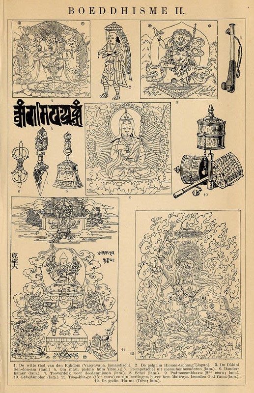 print Boeddhisme II by Winkler Prins