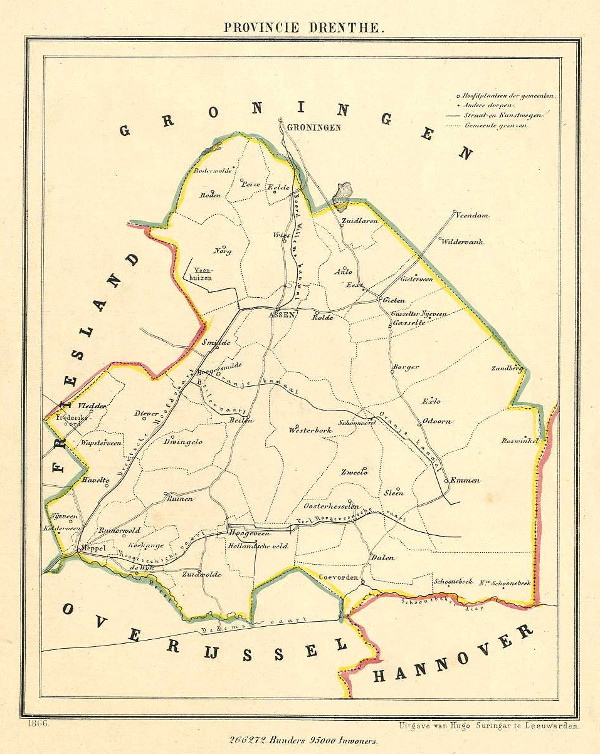 map communityplan Provincie Drenthe by Kuyper (Kuijper)