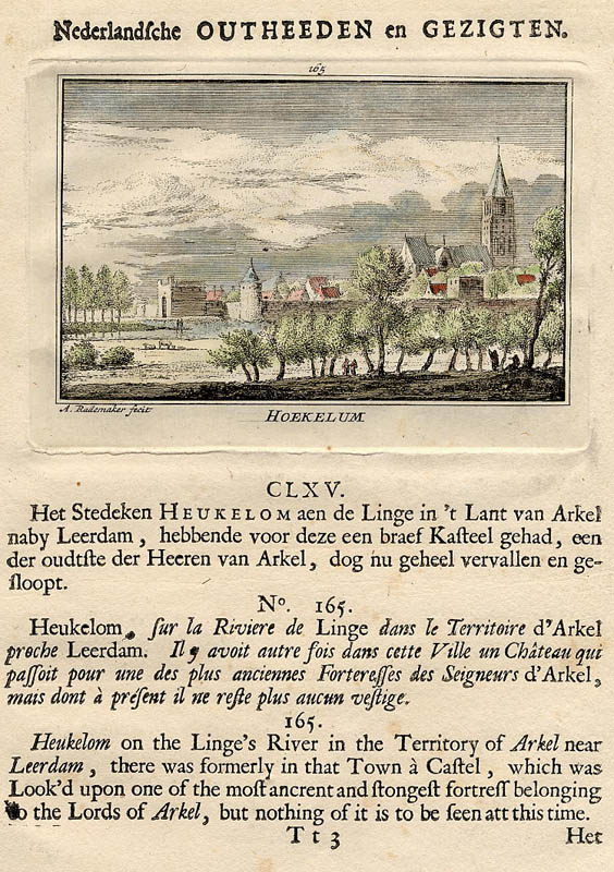 view Hoekelum by Abraham Rademaker