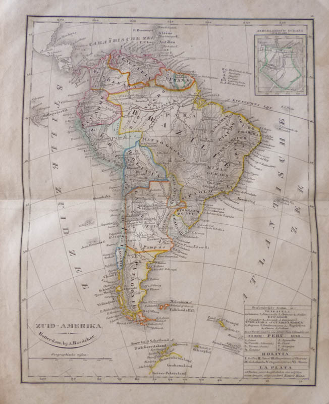 Zuid-Amerika by A. Baedeker