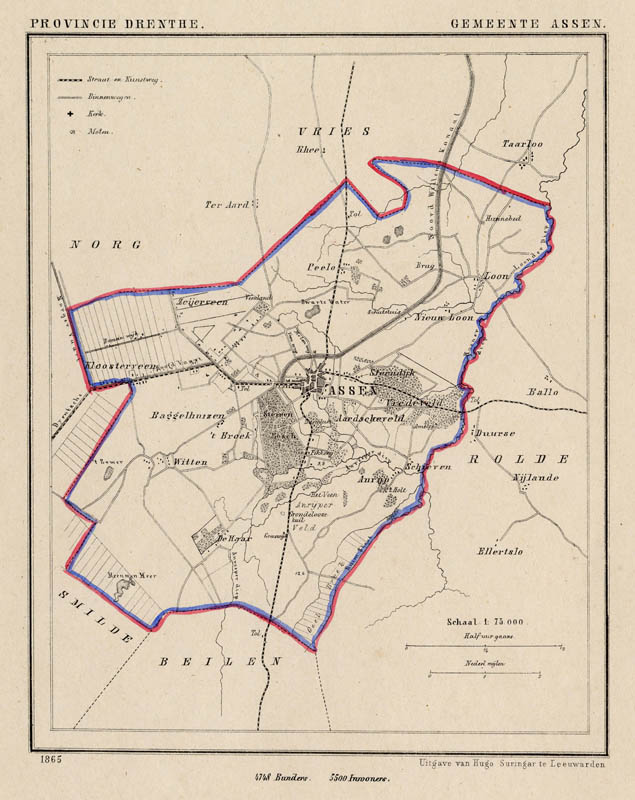 Assen (Gemeente) by Kuyper (Kuijper)