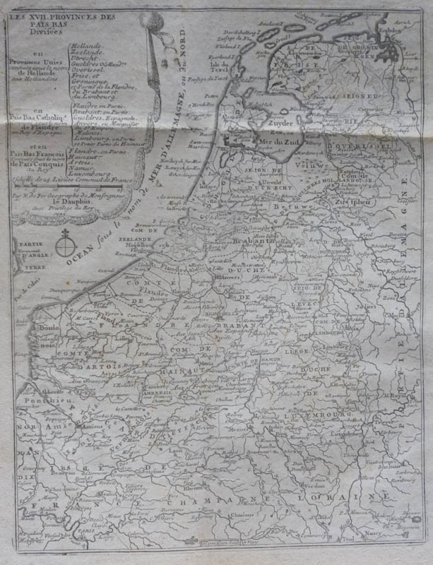 Les XVII Provinces des Pais Bas by Le Dauphin, VC, van Loon