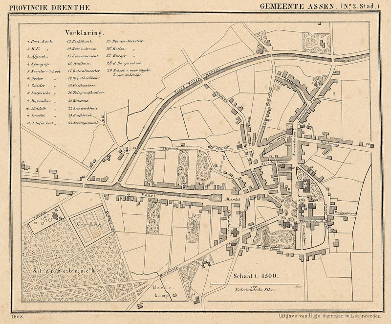 Assen (Stad) by Kuyper (Kuijper)