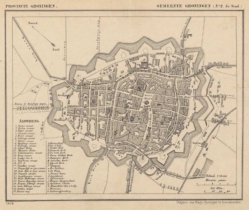 Gemeente Groningen-Stad by Jacob Kuyper (Kuijper)